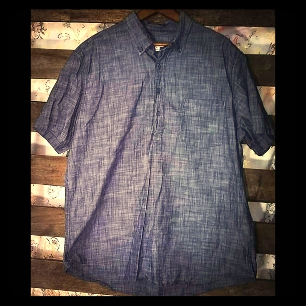 Mens Merona Linen Shirt